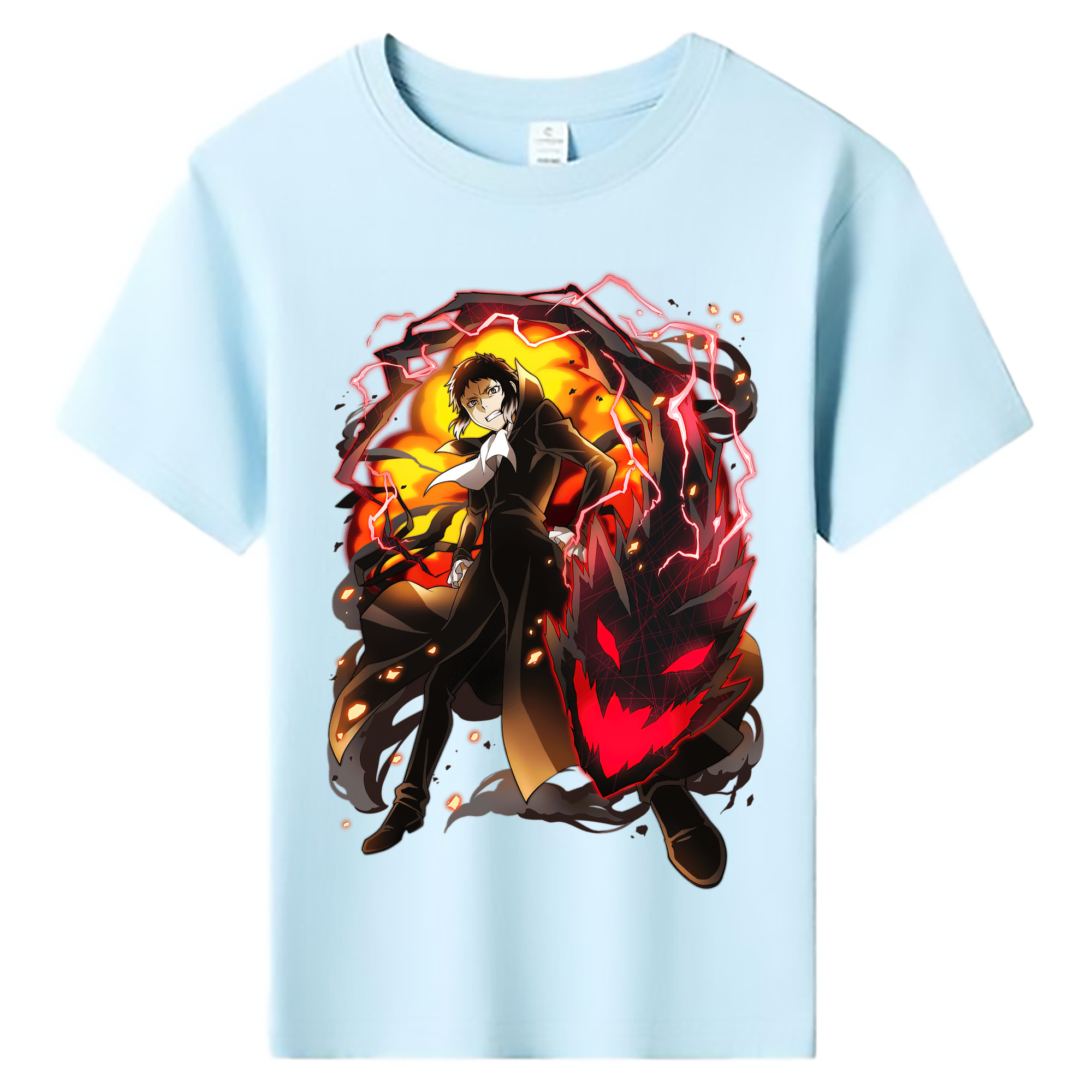 （画像用） 文豪ストレイドッグス Bungo Stray Dogs 綿100％キッズTシャツ（フロントプリント）